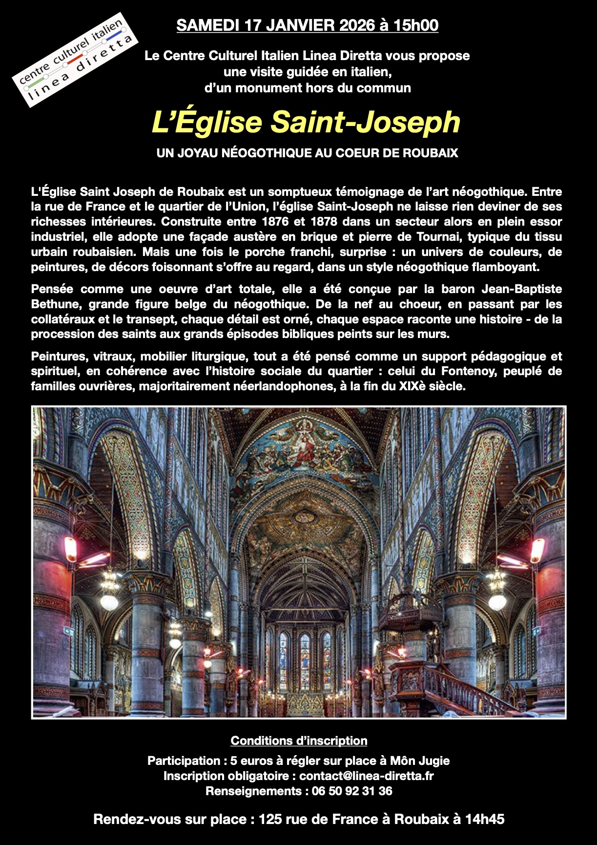 Visite Eglise Saint Joseph